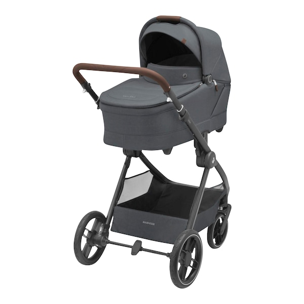 babywalz Maxi-CosiKombikinderwagen Oxford+ Travel-Set inkl. Babyschale Pebble 360 Pro 2 und Isofix-Basis FamilyFix 360 Pro twillic graphite Clearance-Verkauf