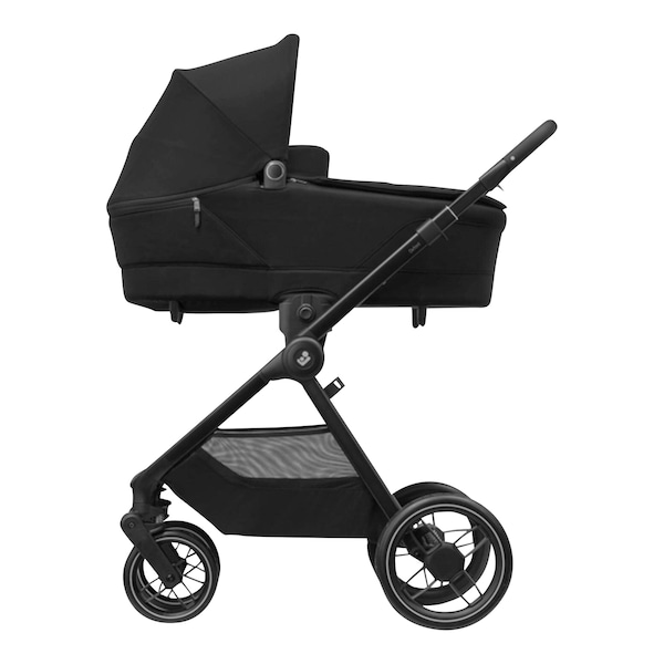 babywalz Maxi-CosiKombikinderwagen Oxford+ Travel-Set inkl. Babyschale Pebble 360 Pro 2 und Isofix-Basis FamilyFix 360 Pro twillic black Outlet