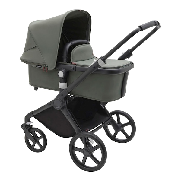 babywalz Bugaboo - Fox CubKombikinderwagen black / forest green Fabrikverkauf