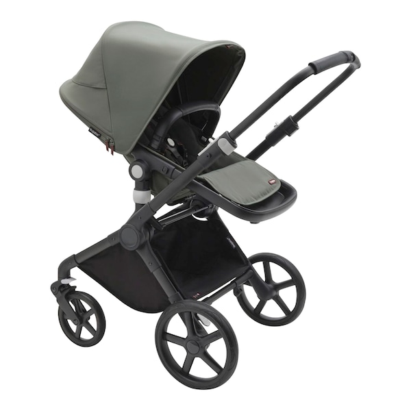 babywalz Bugaboo - Fox CubKombikinderwagen black / forest green Fabrikverkauf