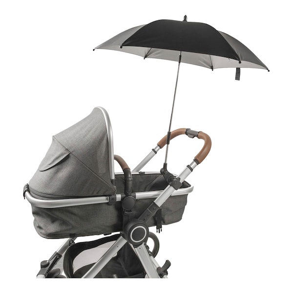 babywalz babycabUniversal Sonnenschirm für Kinderwagen schwarz Exklusivangebot