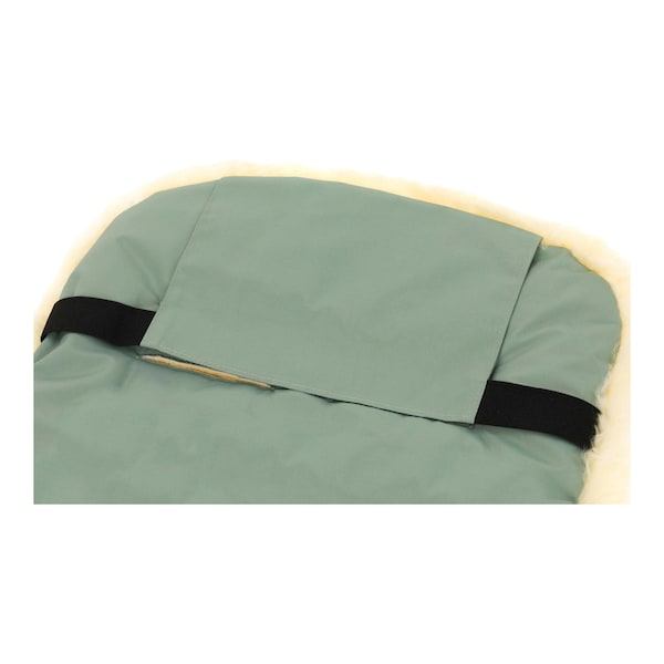 babywalz babycabWinterfußsack Lammfell Lille für Kinderwagen Buggy salbei Blitzangebot
