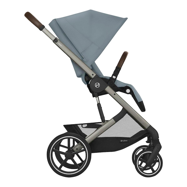 babywalz Cybex - GOLDKinderwagen BALIOS S LUX taupe / stormy blue Nur für heute