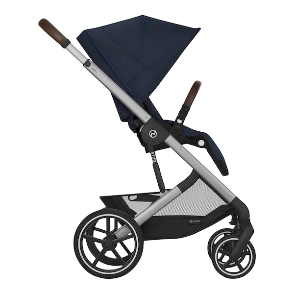 babywalz Cybex - GOLDKinderwagen BALIOS S LUX silver / ocean blue Vierteljährliche Förderung