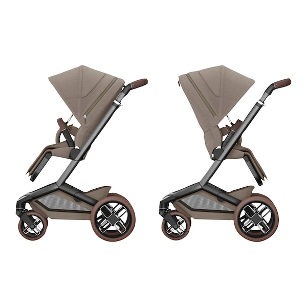 babywalz Maxi-Cosi - PremiumKinderwagen Fame twillic truffle zollfrei