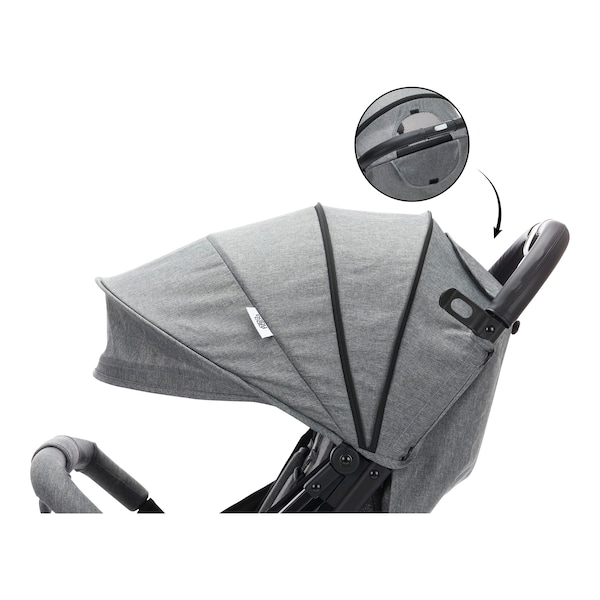 babywalz babycabBuggy Mailand grau Weihnachtsangebot