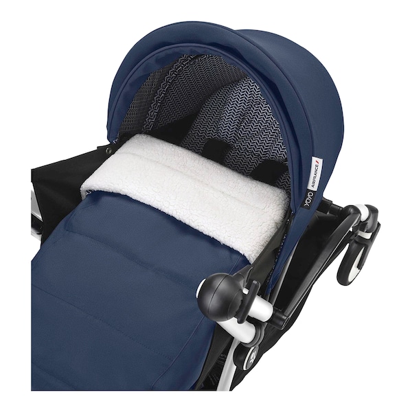 babywalz Stokke® - YOYO3Buggy inkl. Neugeborenenset black / air france blue Muttertagsangebot