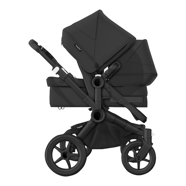 babywalz Bugaboo - DONKEY 5Geschwisterwagen Bundle Duo black / midnight black Neuheiten