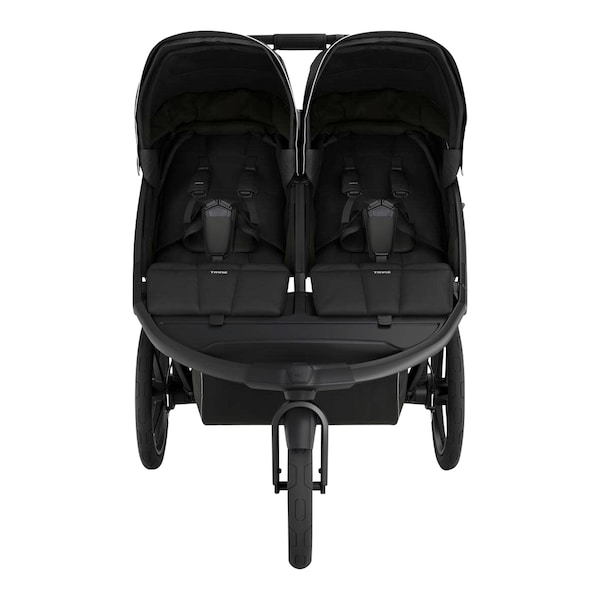 babywalz ThuleZwillingswagen Urban Glide 3 Double dbl black Kauf eins, bekomm eins gratis