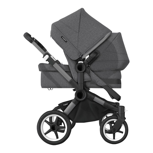 babywalz Bugaboo - DONKEY 5Geschwisterwagen Bundle Duo graphite / grey melange Tägliche Deals