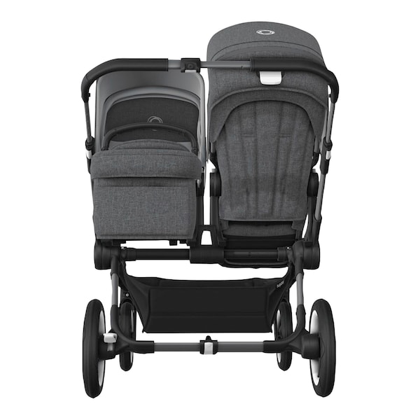 babywalz Bugaboo - DONKEY 5Geschwisterwagen Bundle Duo graphite / grey melange Tägliche Deals