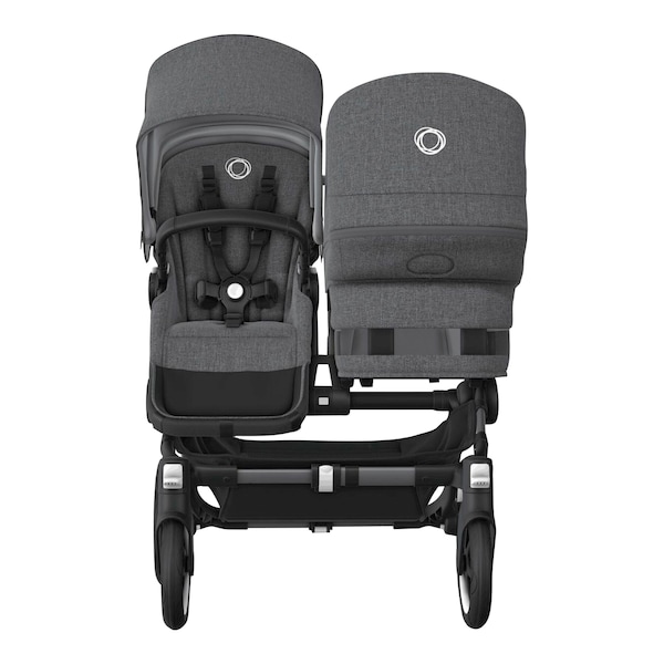 babywalz Bugaboo - DONKEY 5Geschwisterwagen Bundle Duo graphite / grey melange Tägliche Deals
