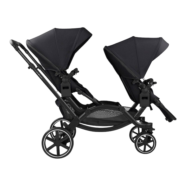 babywalz ABC DesignZwillingswagen Zoom 2 coal Sonderangebote