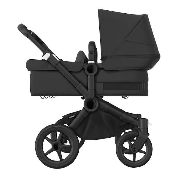 babywalz Bugaboo - DONKEY 5Zwillings- und Geschwisterwagen Bundle Twin black / midnight black VIP-Rabatte