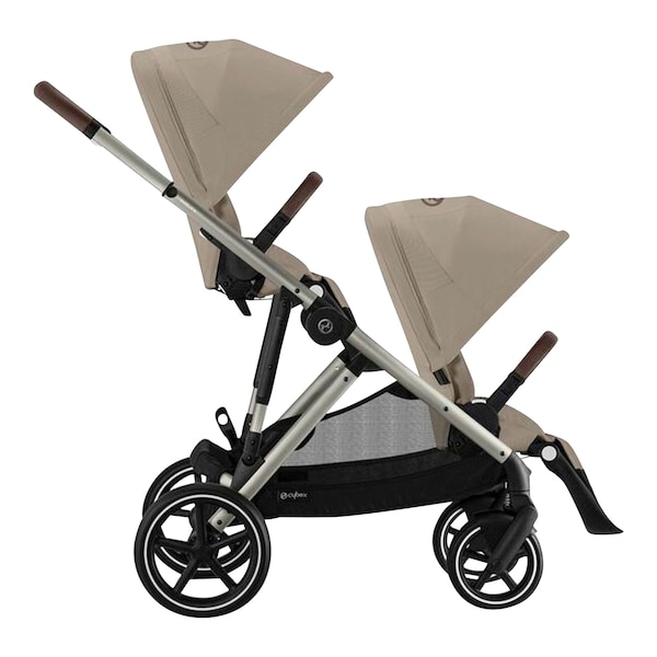babywalz Cybex - GOLDGeschwistersitz für Gazelle S taupe / almond beige JETZT KAUFEN