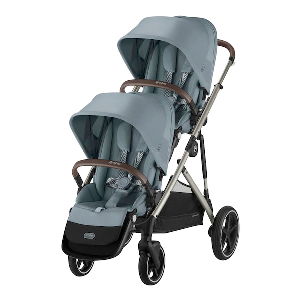 babywalz Cybex - GOLDGeschwistersitz für Gazelle S taupe / stormy blue Neueste Stile