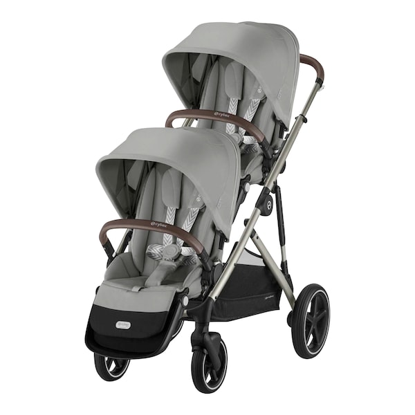 babywalz Cybex - GOLDGeschwistersitz für Gazelle S silver / stone grey Letzte 2 Tage