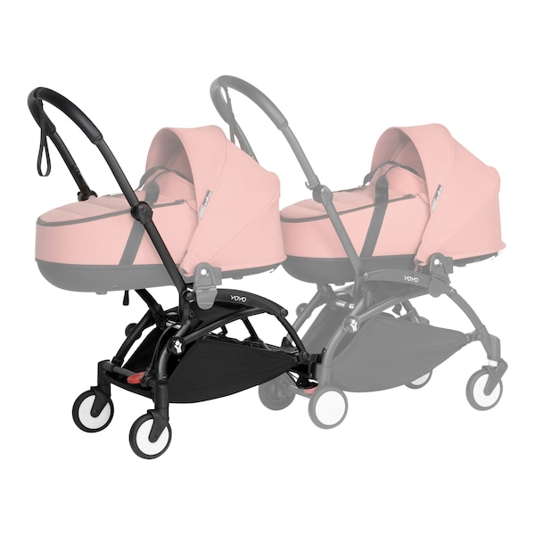 babywalz BabyzenErweiterungsset YOYO connect für YOYO2 zum Doppelkinderwagen schwarz Nur für heute