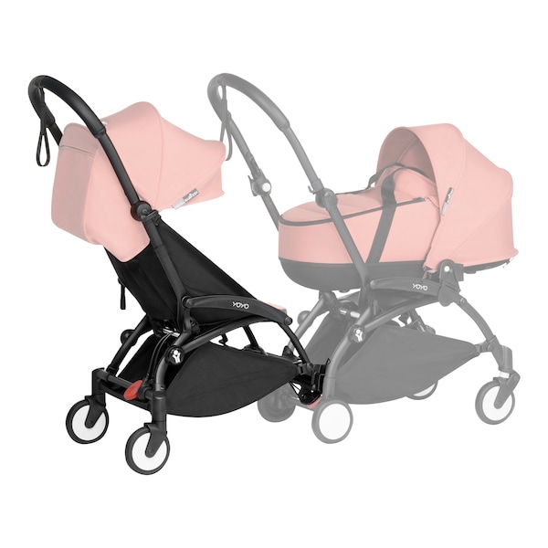 babywalz BabyzenErweiterungsset YOYO connect für YOYO2 zum Doppelkinderwagen schwarz Nur für heute