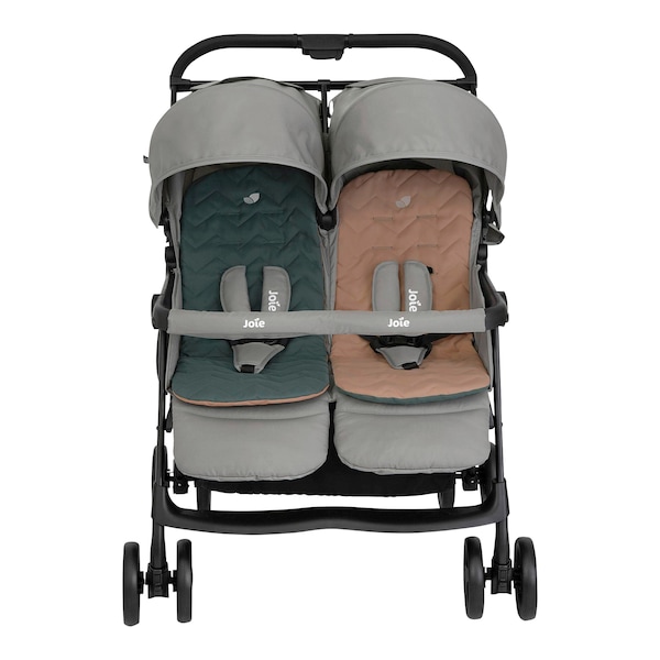 babywalz JoieZwillingsbuggy Aire Twin pebble Sonderangebot der Fabrik