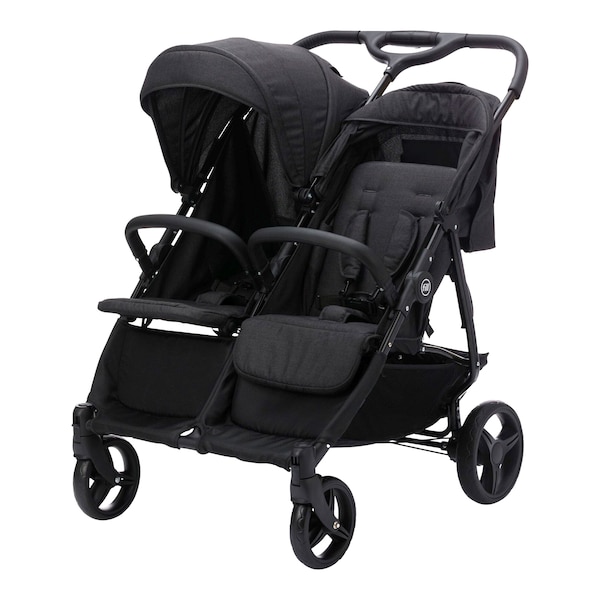 babywalz FillDuo Zwillingswagen schwarz melange Discount Store für neue Produkte