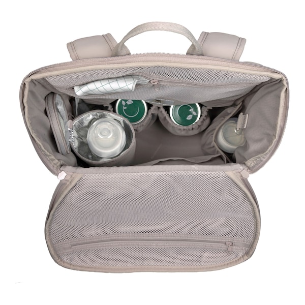 babywalz Lässig - GREEN LABELSlender Up Wickelrucksack taupe Lagerräumung