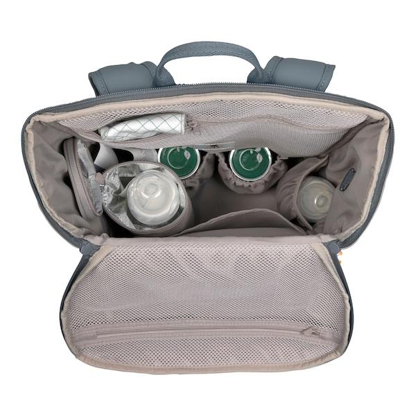 babywalz Lässig - GREEN LABELSlender Up Wickelrucksack reflective anthracite Neueste Mode