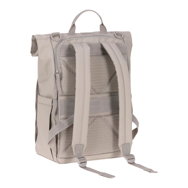 babywalz LässigWickelrucksack Rolltop Up taupe VIP-Rabatte