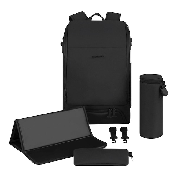 babywalz ABC DesignWickelrucksack Active coal Letzte 2 Tage