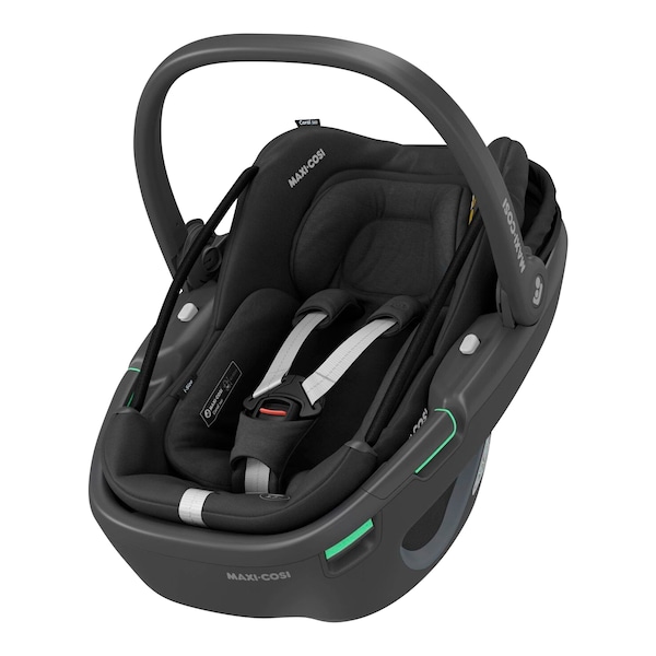 babywalz Maxi-CosiBabyschale Coral 360 i-Size Bundle inkl. Isofix-Basis FamilyFix 360 essential black Bis zu 65% Rabatt