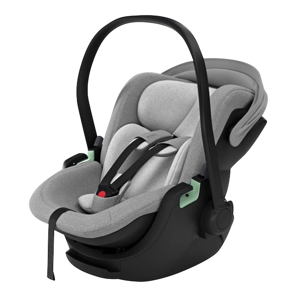 babywalz ThuleBabyschale Maple inkl. Isofix Basis Alfi light grey Günstiger Verkauf