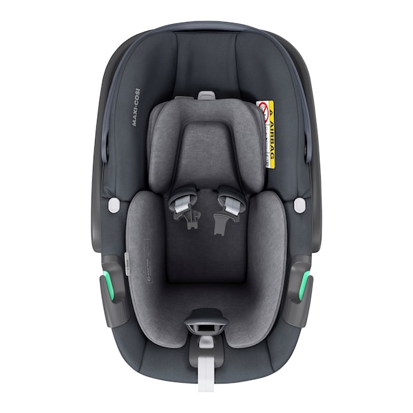 babywalz Maxi-CosiBabyschale Pebble 360 inkl. Isofix-Basis FamilyFix 360 essential graphite Kostenloser Versand