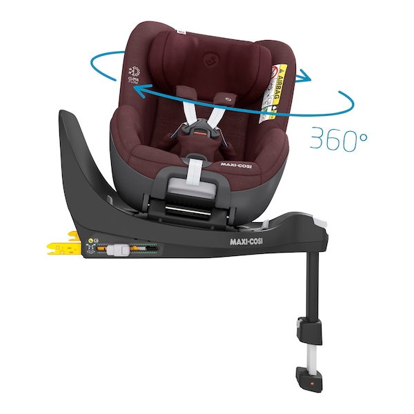 babywalz Maxi-CosiKindersitz Pearl 360 i-Size auth red Vatertagsangebot