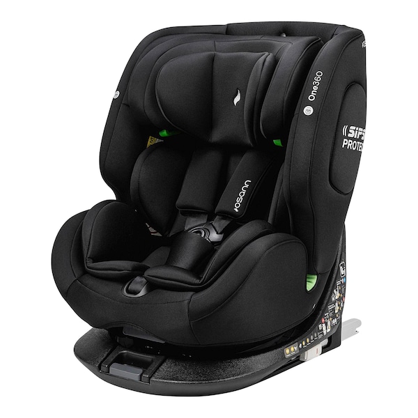 babywalz OsannKindersitz One360 i-Size all black