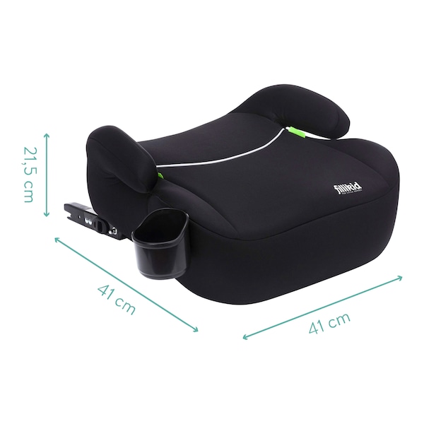 babywalz FillikidSitzerhöhung mit Isofix i-size schwarz schwarz Valentinstagsangebot
