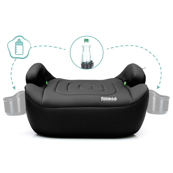 babywalz FillikidSitzerhöhung Flip Deluxe schwarz Online Outlet
