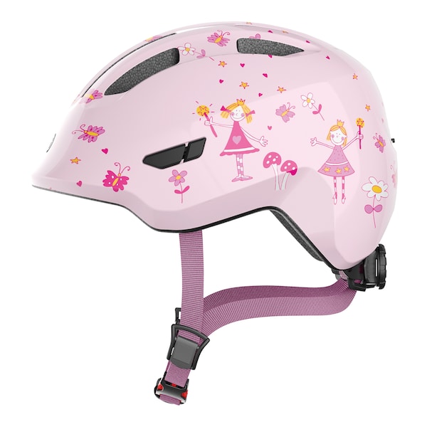 babywalz ABUSFahrradhelm Smiley 3.0 rose princess