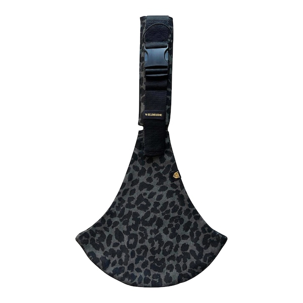 babywalz WILDRIDEHüfttrage Print leopard grey Auslauf