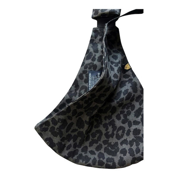 babywalz WILDRIDEHüfttrage Print leopard grey Auslauf