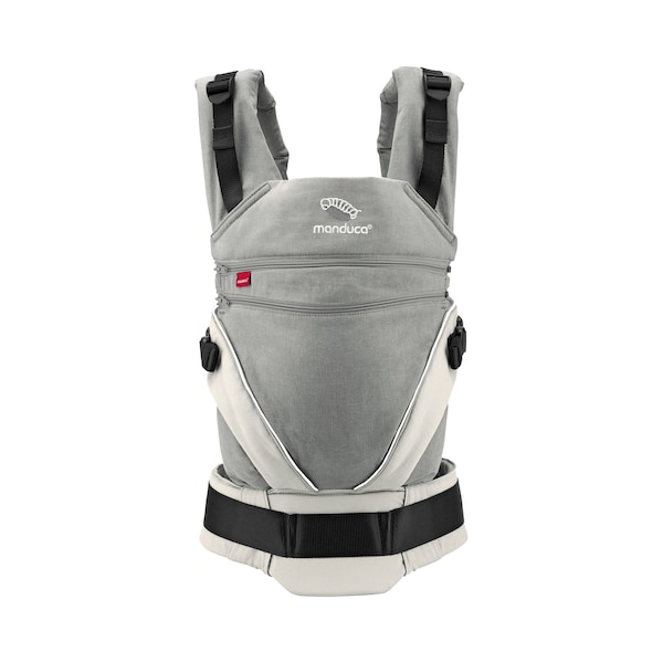 babywalz manduca® - XTBabytrage 3 Tragepositionen grey-white Limitierter Zeitrabatt