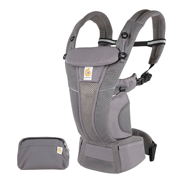 babywalz Ergobaby® - Omni BreezeBabytrage 4 Tragepositionen Graphite Grey