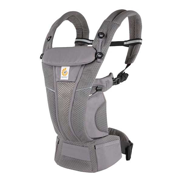 babywalz Ergobaby® - Omni BreezeBabytrage 4 Tragepositionen Graphite Grey Fabrikpreis