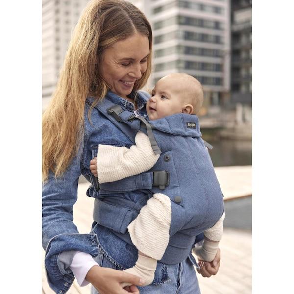 babywalz BabyBjörnBabytrage Harmony blau Günstig kaufen