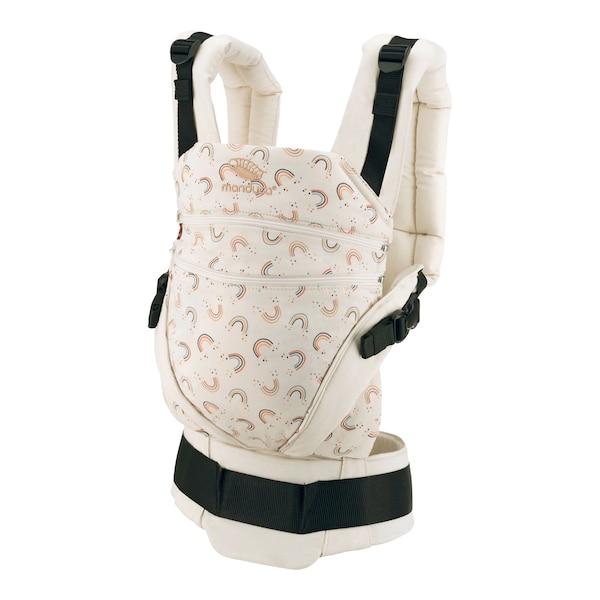 babywalz manduca® - XTBabytrage 3 Tragepositionen Limited Edition sand / print