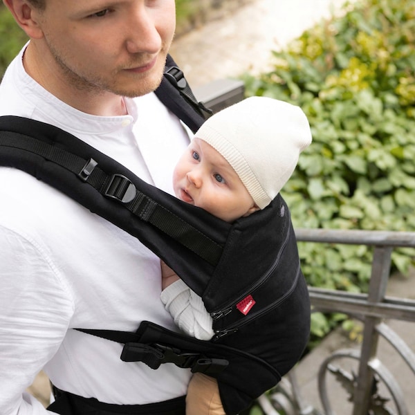 babywalz manduca® - XTBabytrage Monochrome obsidian Vatertagsangebot