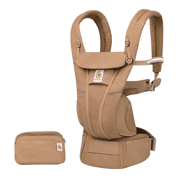 babywalz Ergobaby® - Omni BreezeBabytrage 4 Tragepositionen Camel Brown