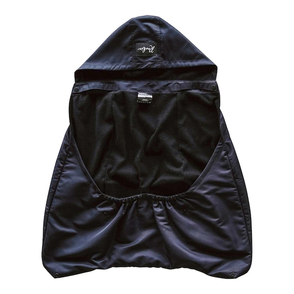 babywalz RookieRegen- und Wintercover für Babytragen black