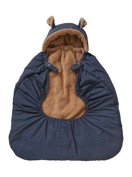 babywalz VertbaudetWintercover für die Babytrage nachtblau