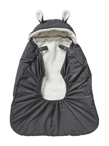 babywalz VertbaudetWintercover für die Babytrage grau Begrenzte Freigabe