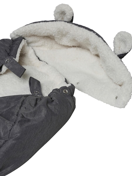 babywalz VertbaudetWintercover für die Babytrage grau Begrenzte Freigabe